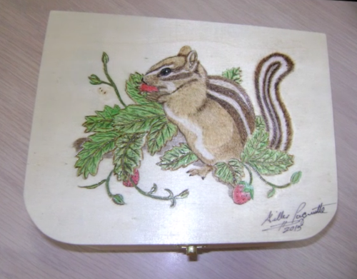 Gilles Paquette's Carving